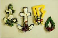 Personal floral tribute arrangements
